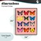 Stupell Industries Butterfly Species on Pink Framed Giclee, design by LISH Creative